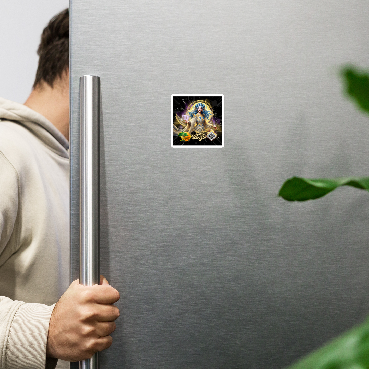 Virgo Fridge Magnet (4 pieces)