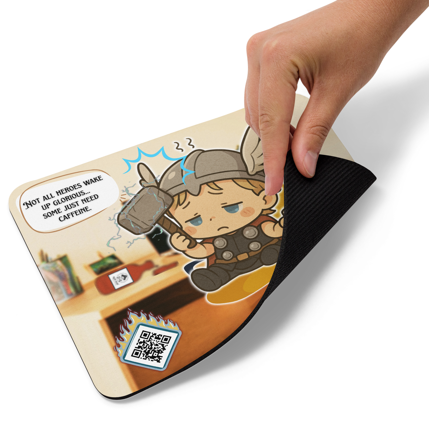 Norse Mouse Pads - Thor Hangover