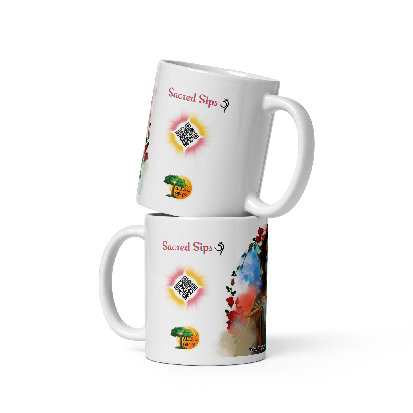 Sacred Sips Mug (Krishna Theme)