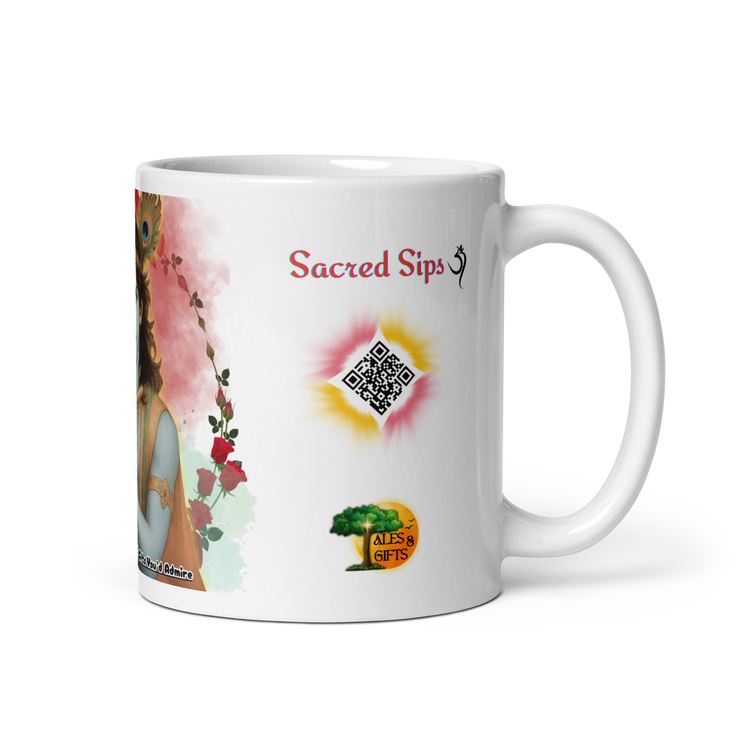 Sacred Sips Mug (Krishna Theme)