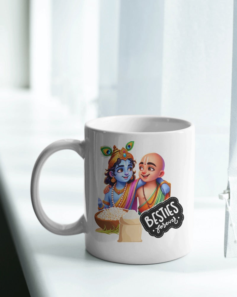 Krishna Sudama coffee mug 11 oz