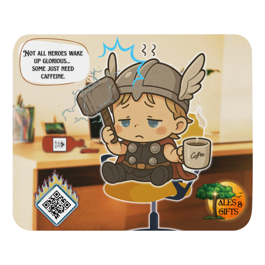 Norse Mouse Pads - Thor Hangover