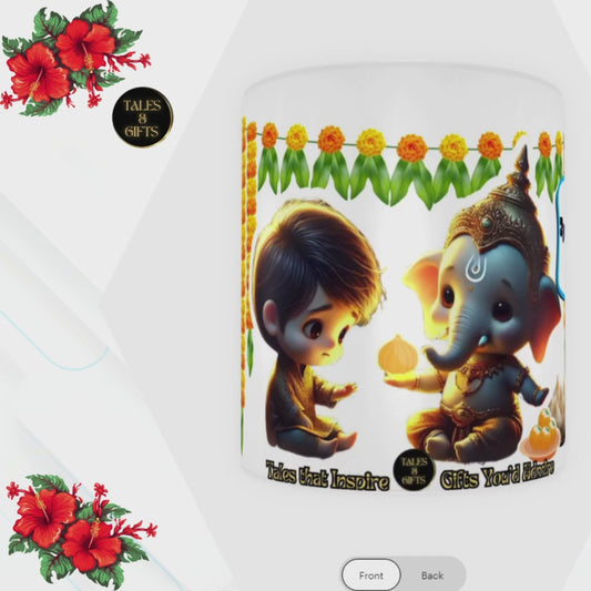 Ganesh Chaturthi  - "Zyada Meetha Nahi" Quote Mug 11 oz