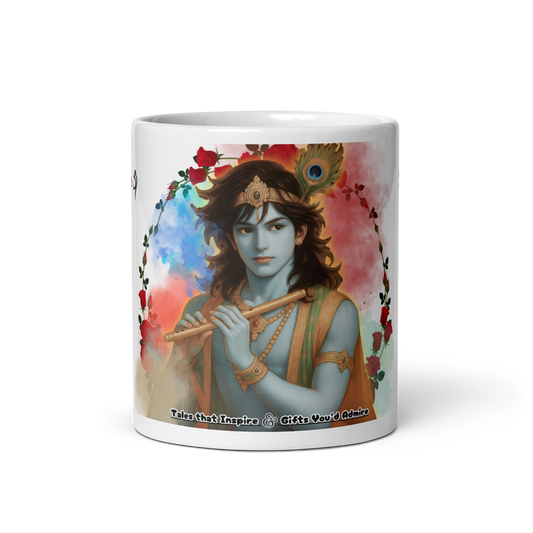 Sacred Sips Mug (Krishna Theme)
